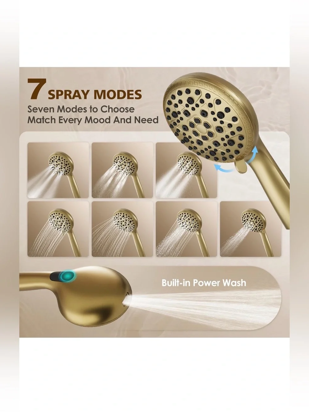 Shower faucet set